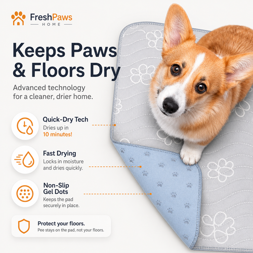 Ultra-Absorbent Washable Pet Training Pad